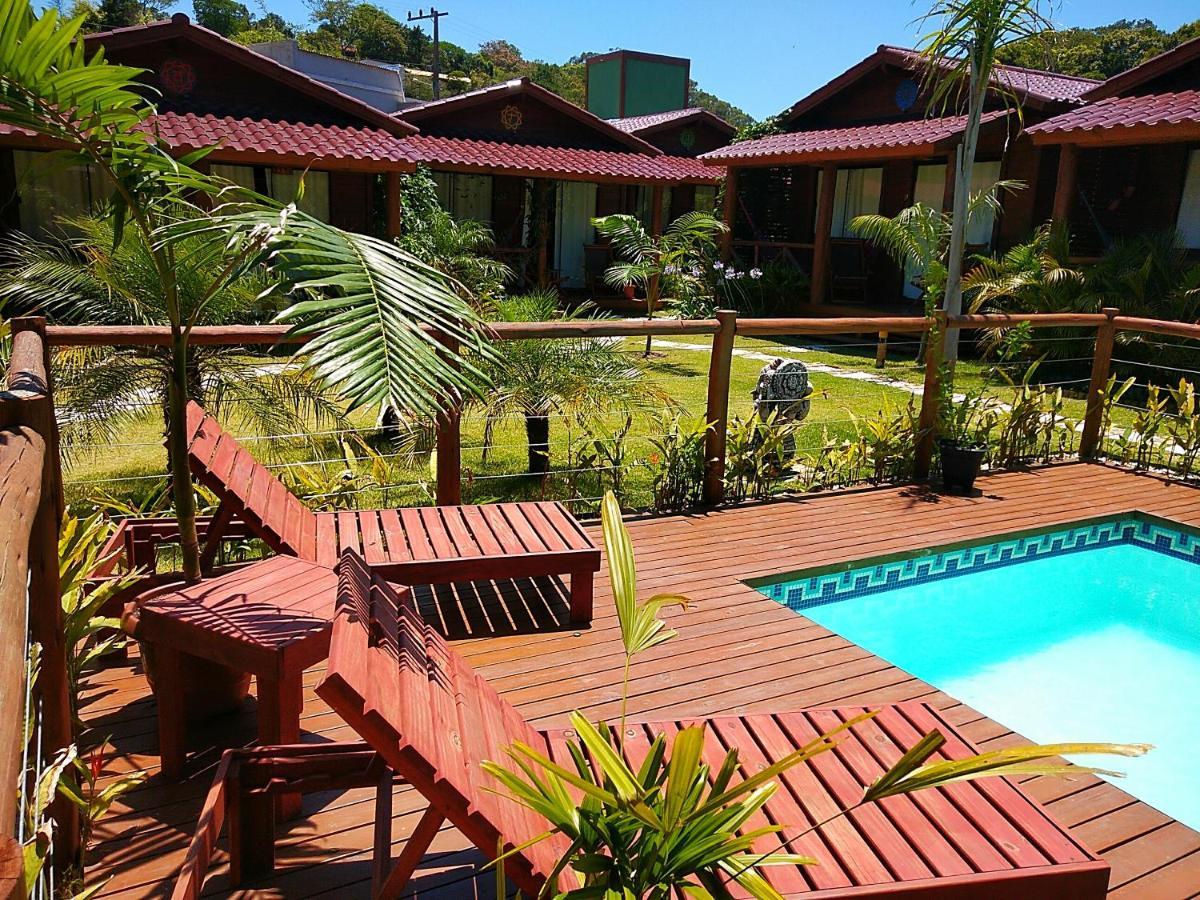 Hotel ॐ Rosa Astral ॐ Praia do Rosa Esterno foto