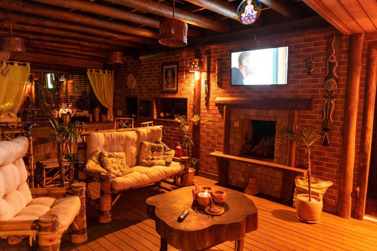 Hotel ॐ Rosa Astral ॐ Praia do Rosa Esterno foto