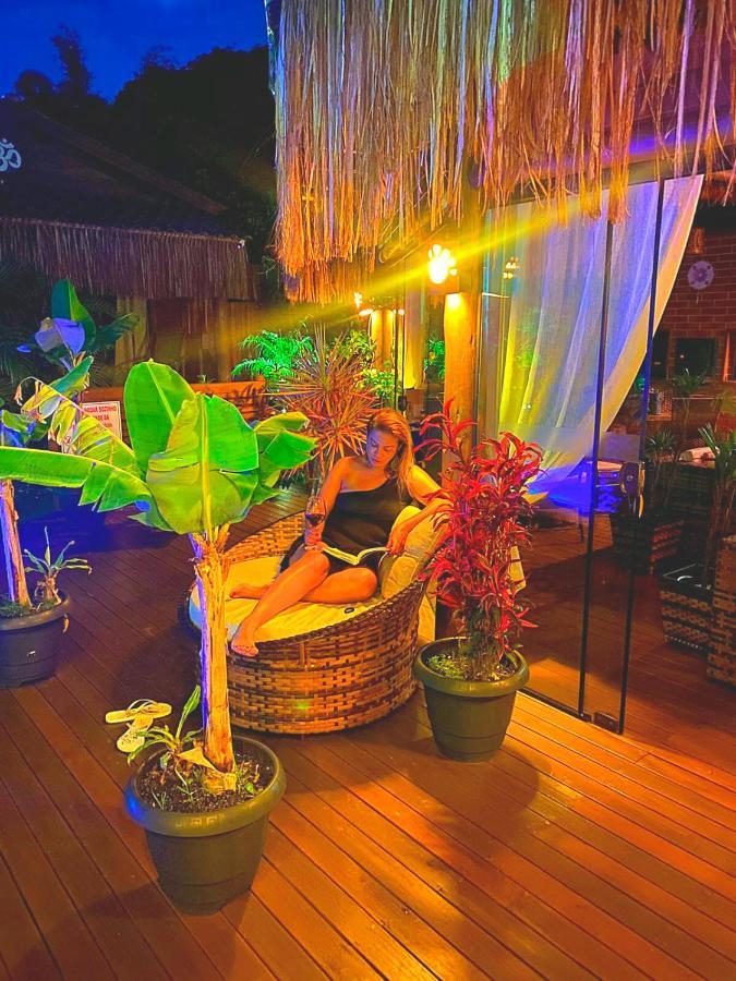 Hotel ॐ Rosa Astral ॐ Praia do Rosa Esterno foto